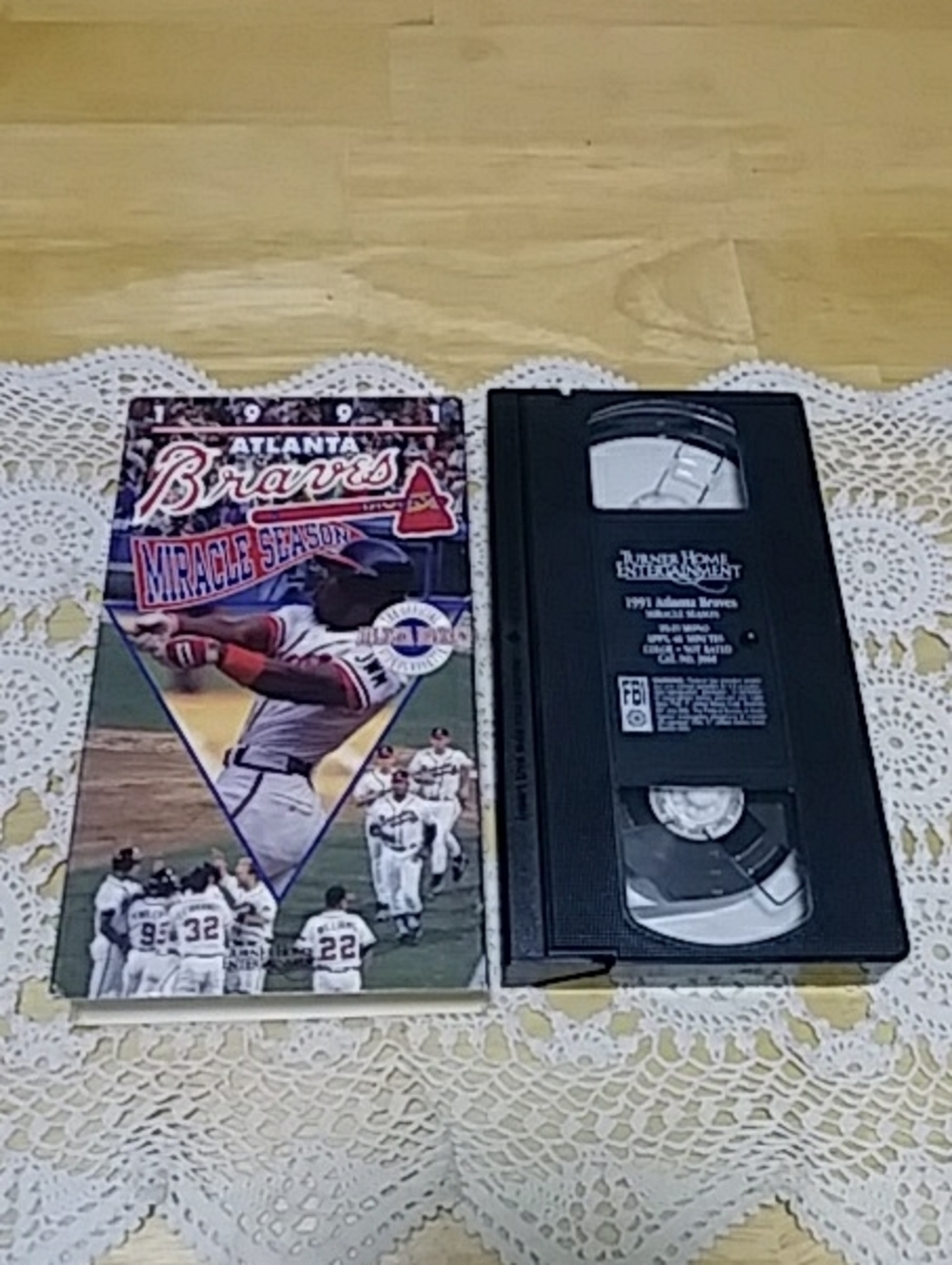 Collectible Vintage Atlanta Braves VHS Sports, 1991 Miracle Season